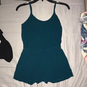 Teal romper